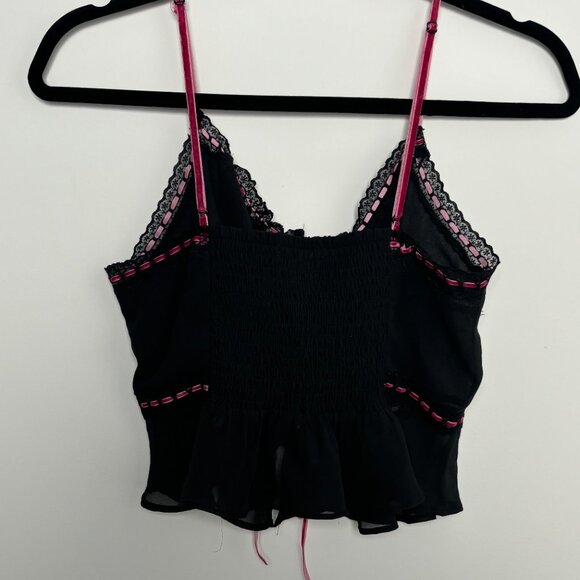 COPY - Uo Kimchi Blue Ivy Lace-Inset Cami - Picture 4 of 6